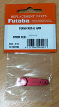 Futaba Aluminium Servo Arm 1" 25mm Red