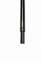 Precision F3A Contra main shaft stepped end and collar close-up on white background