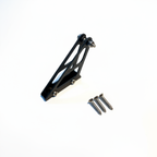 Hui Yang carbon control horn full assembly 3/4 angle view on pure white background
