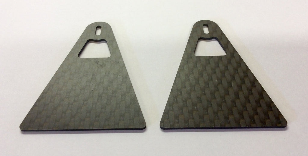 Ralph Schweizer Modeltechnic Carbon Rear Support Side Parts 1-Pack