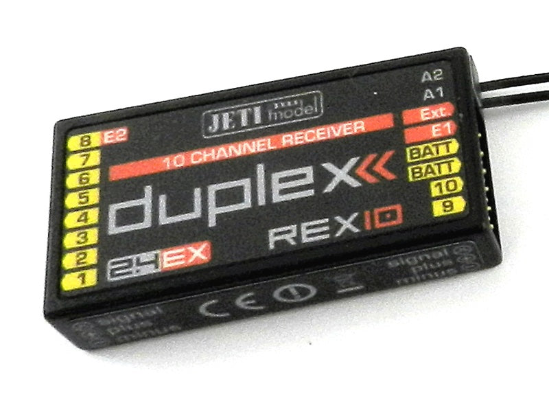 Jeti Model Duplex REX10 10-Channel Full-Range Receiver