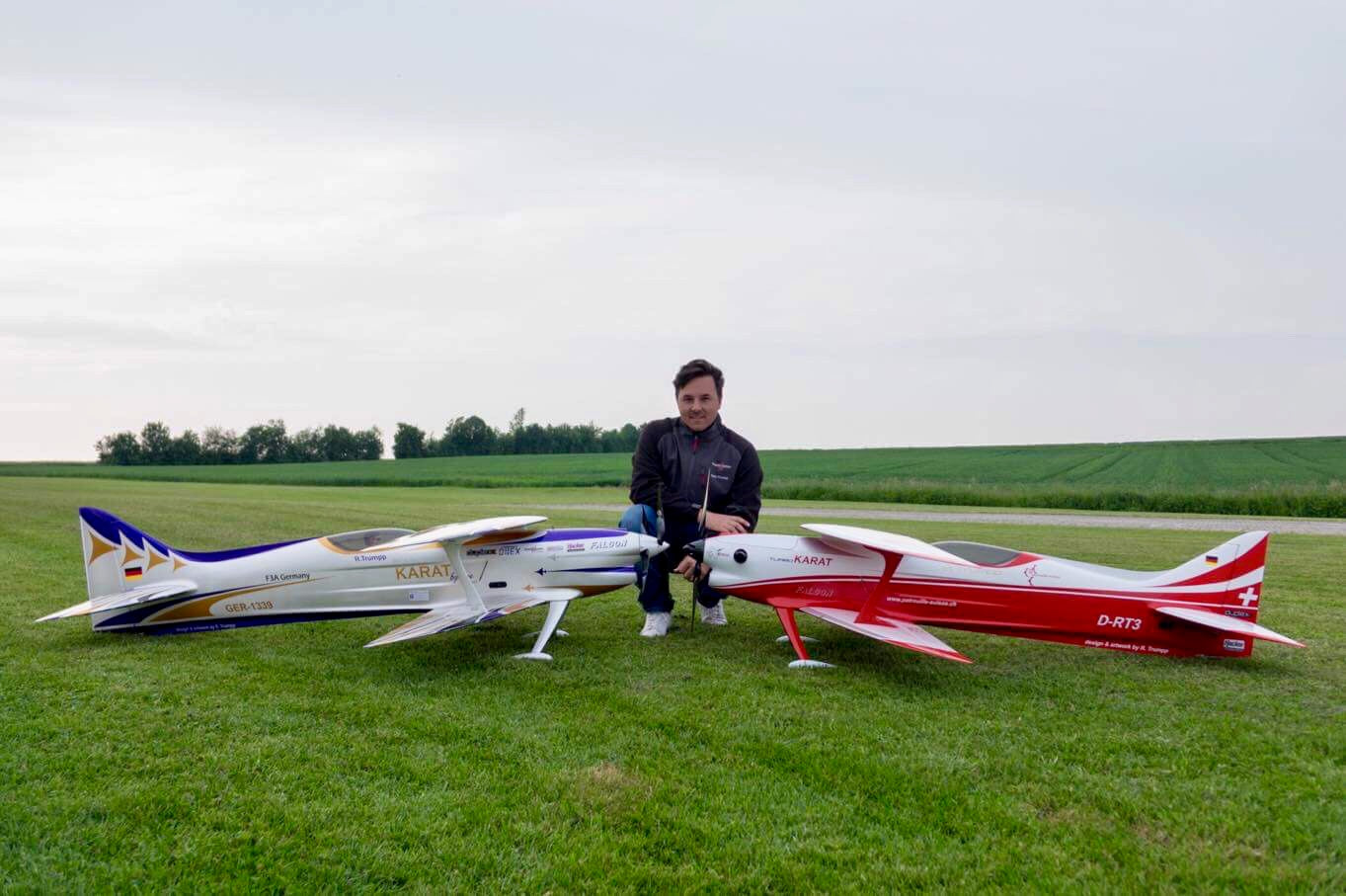 Robin Trumpp KARAT Bipe RC Airplane 1750mm