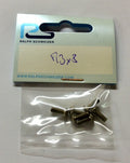 Ralph Schweizer Modeltechnic M3 x 8mm Titanium Button Head Screws 6-Pack