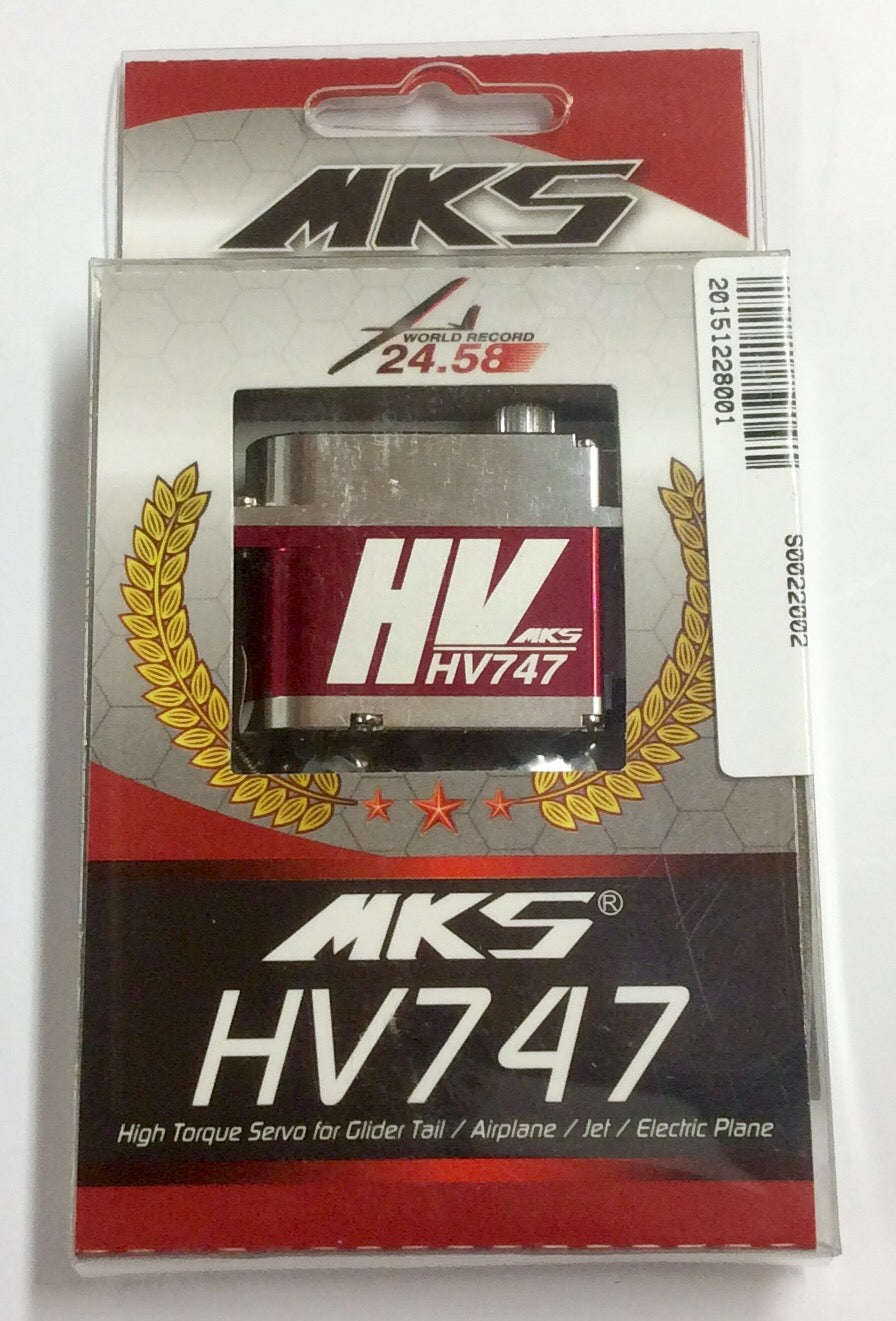 MKS HV747 High Torque Digital Servo for Airplane Jets Electric Models