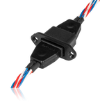 PowerBox MPX Connector Mounting Frame Male 6 Pack