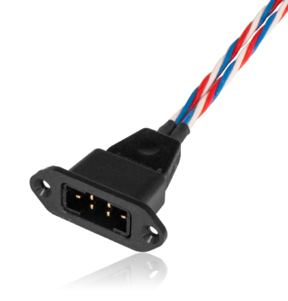 PowerBox MPX Connector Mounting Frame Male 6 Pack
