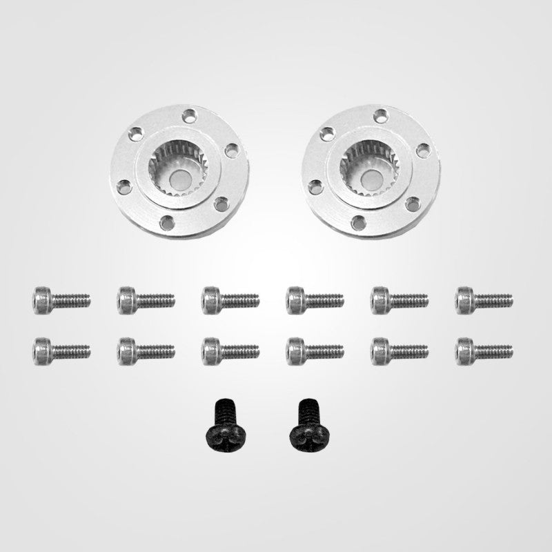 MKS Metal Servo Hub Package 8mm Shaft 2-Pack