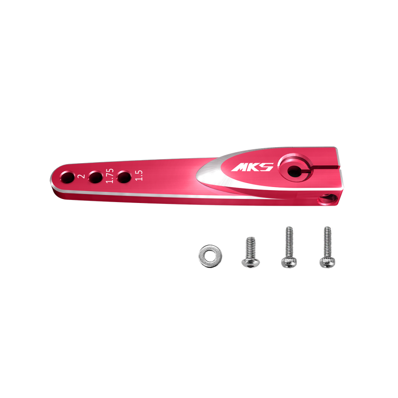 MKS Metal Servo Horn Package 6mm 1.5/1.75/2in M3 M2.5