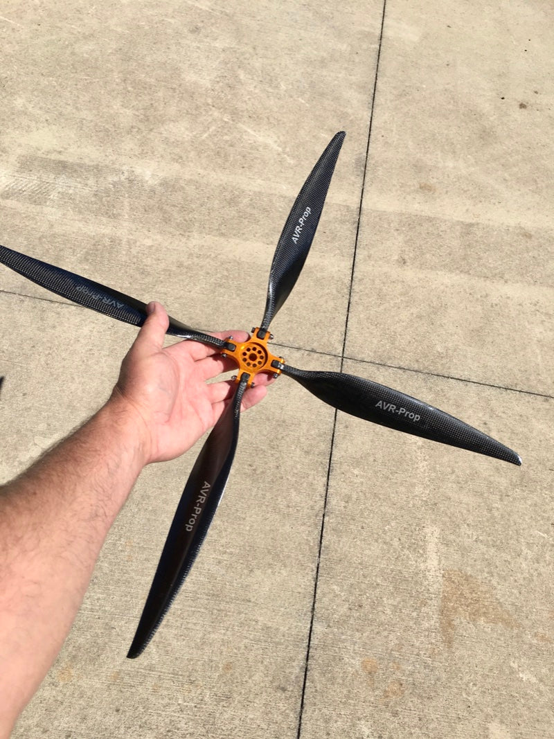 Precision Aero Products PCK F3A Drive With 4 Blade Prop Hub