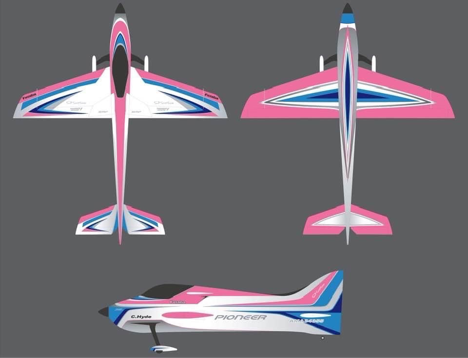 CK Aero Pioneer 2 Metre Full Composite RC Airplane