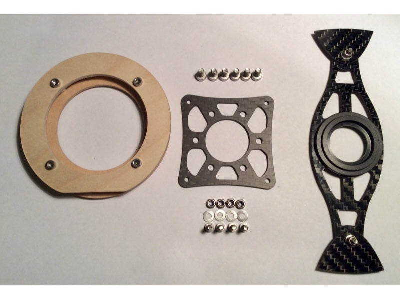 Precision Aero Products Plettenberg Advance 30-10 Carbon Mount Front and Rear 1-Pack