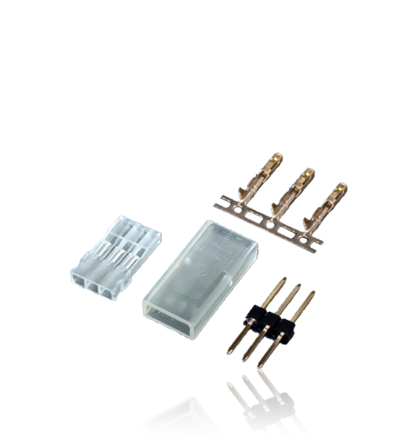 PowerBox JR Servo Connector Male 50 Pack