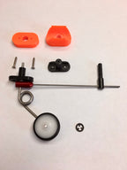 Precision Aero Products Tail Wheel Assembly Red