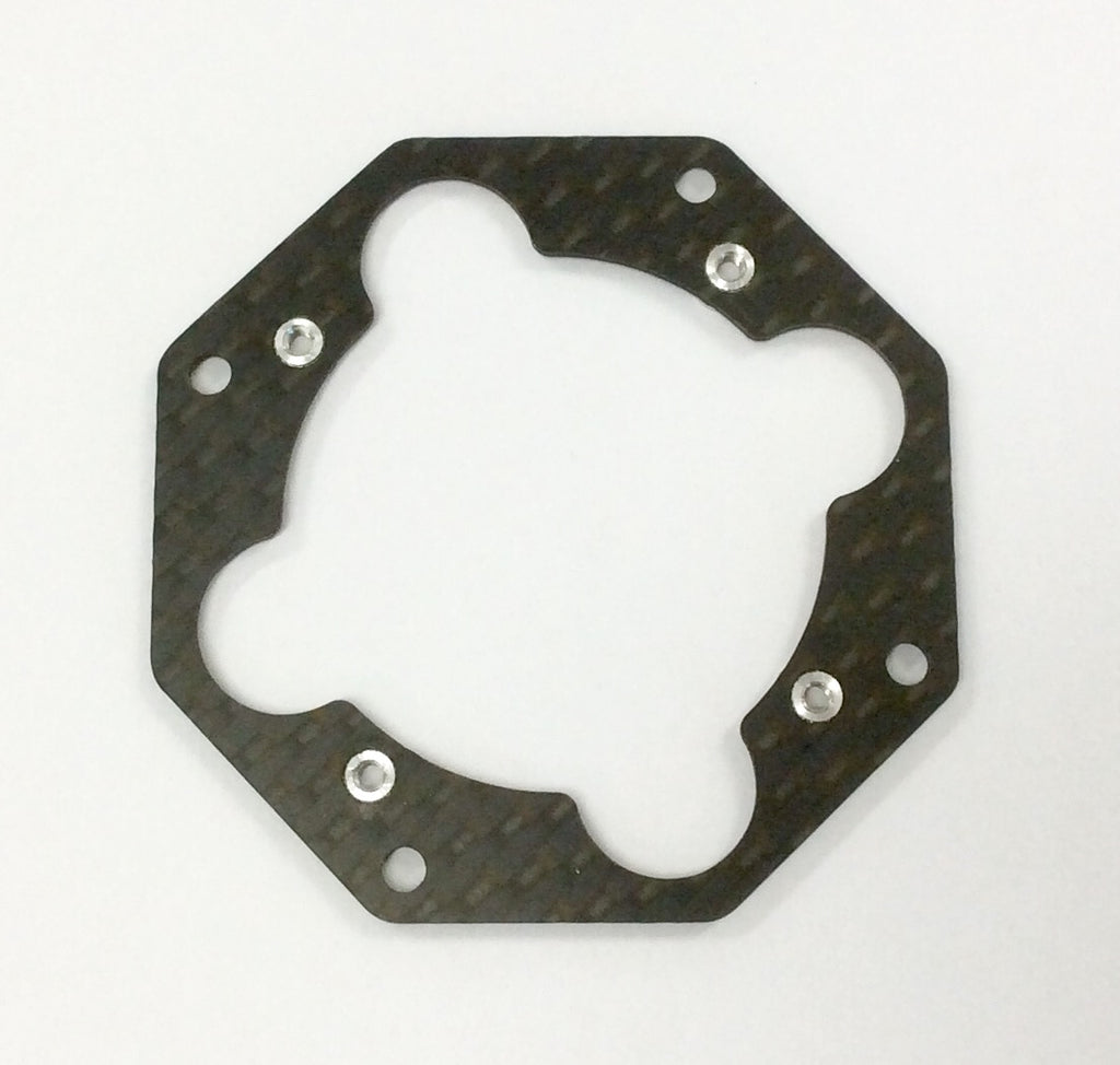 Ralph Schweizer Modeltechnic Brenner V3/C54 Carbon Mounting Plate 1-Pack