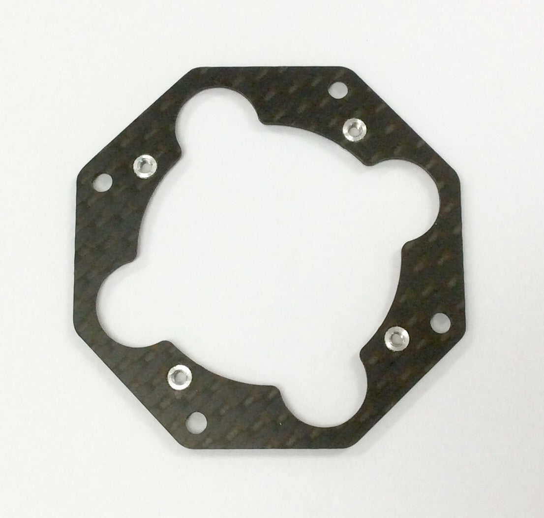 Ralph Schweizer Modeltechnic Brenner V3/C54 Carbon Mounting Plate 1-Pack