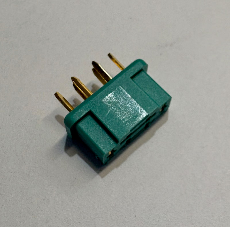 SM ModellBau MPX High-Current Socket Green 1-Pack