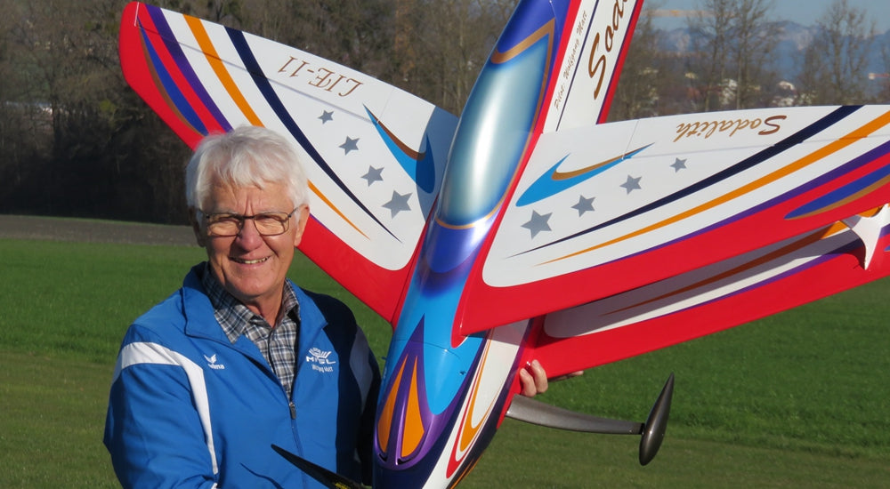 Hui Yang Professional F3A Sodalith Bipe EP 1660mm Wingspan