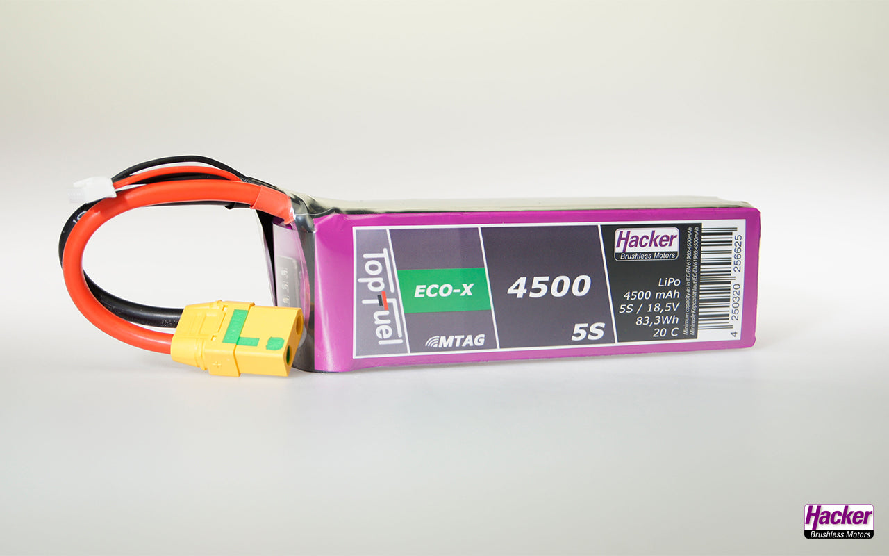TopFuel LiPo 25C ECO-X 4500mAh 5S MTAG Battery