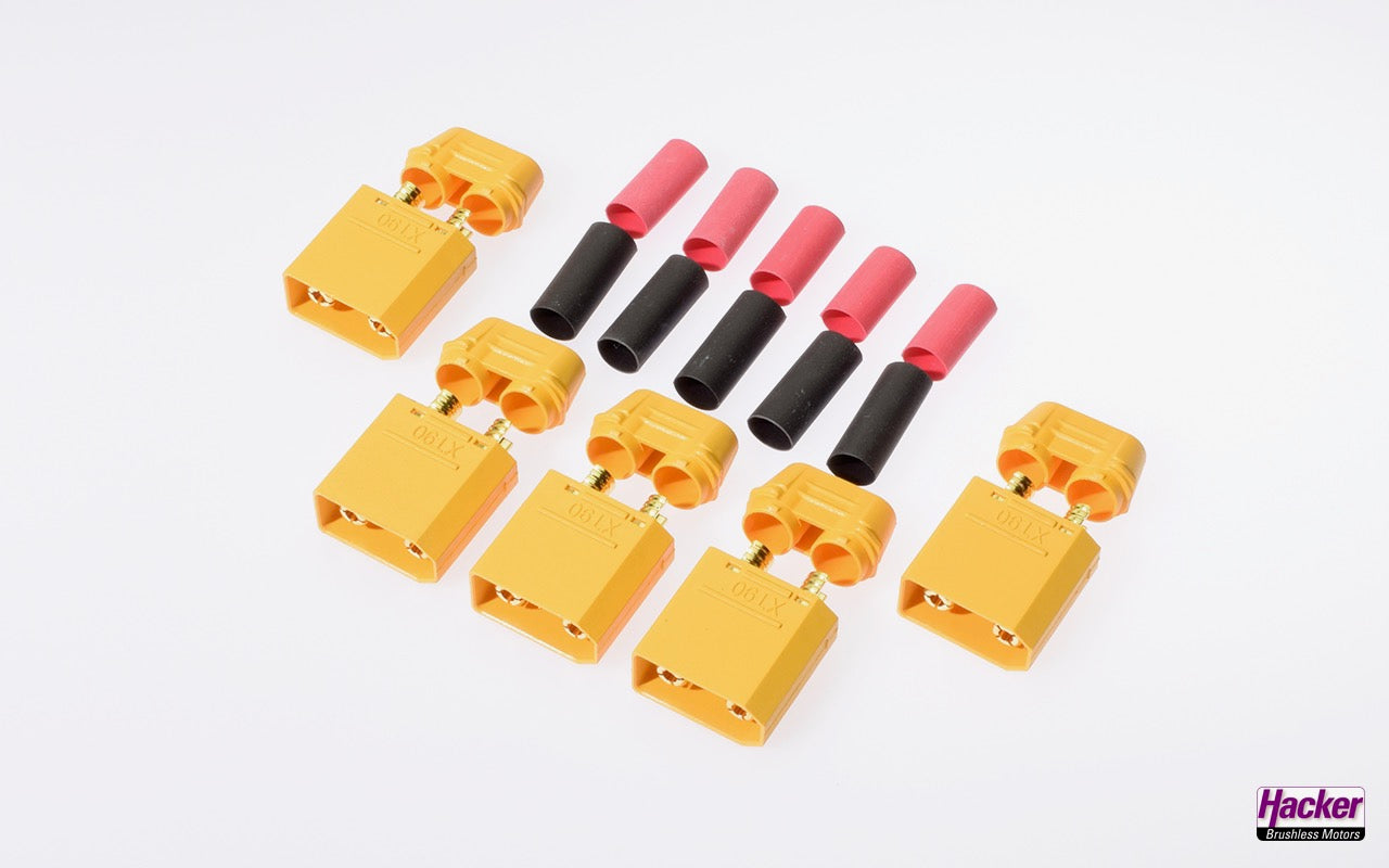 Hacker XT90 Plugs (5)